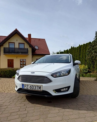 Ford Focus cena 39500 przebieg: 78500, rok produkcji 2016 z Nowe małe 254